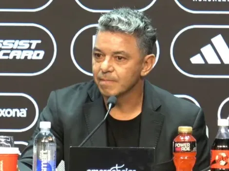 191 palabras: así fue el particular discurso de despedida de Gallardo