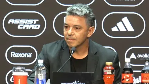 Así fue la despedida de Gallardo.