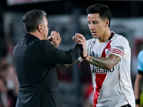 Driussi: el gesto paternal con Gallardo que no se vio y el emotivo posteo que le dedicó al DT