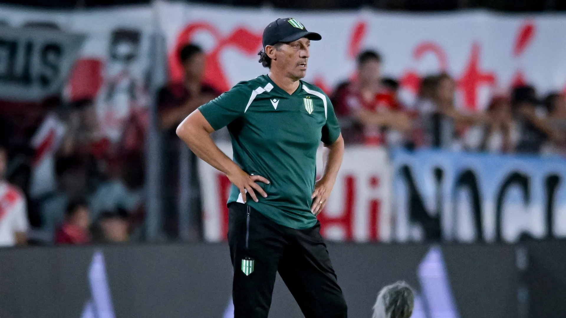 Pedro Troglio, ex jugador de River y actual DT de Banfield.