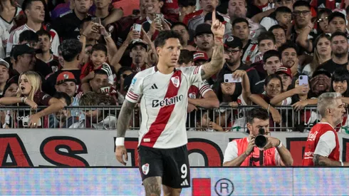 Driussi convirtió pero fue cuestionado.