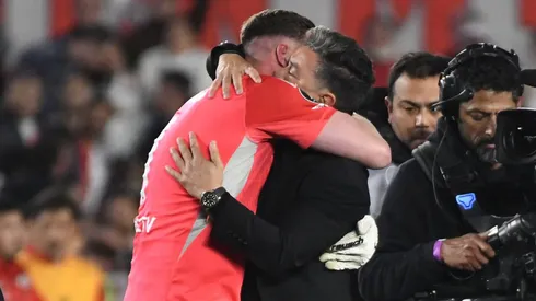 Las palabras del arquero hacia el DT.