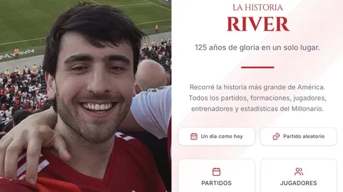 Historia River, la web que es furor: así funciona la base de datos gratuita que reúne formaciones, estadísticas y partidos