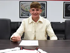 Gianfranco Ledestre firmó su primer contrato con River: quién es y cómo juega