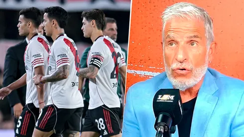 Omar Labruna aseguró que el vestuario de River "está partido".