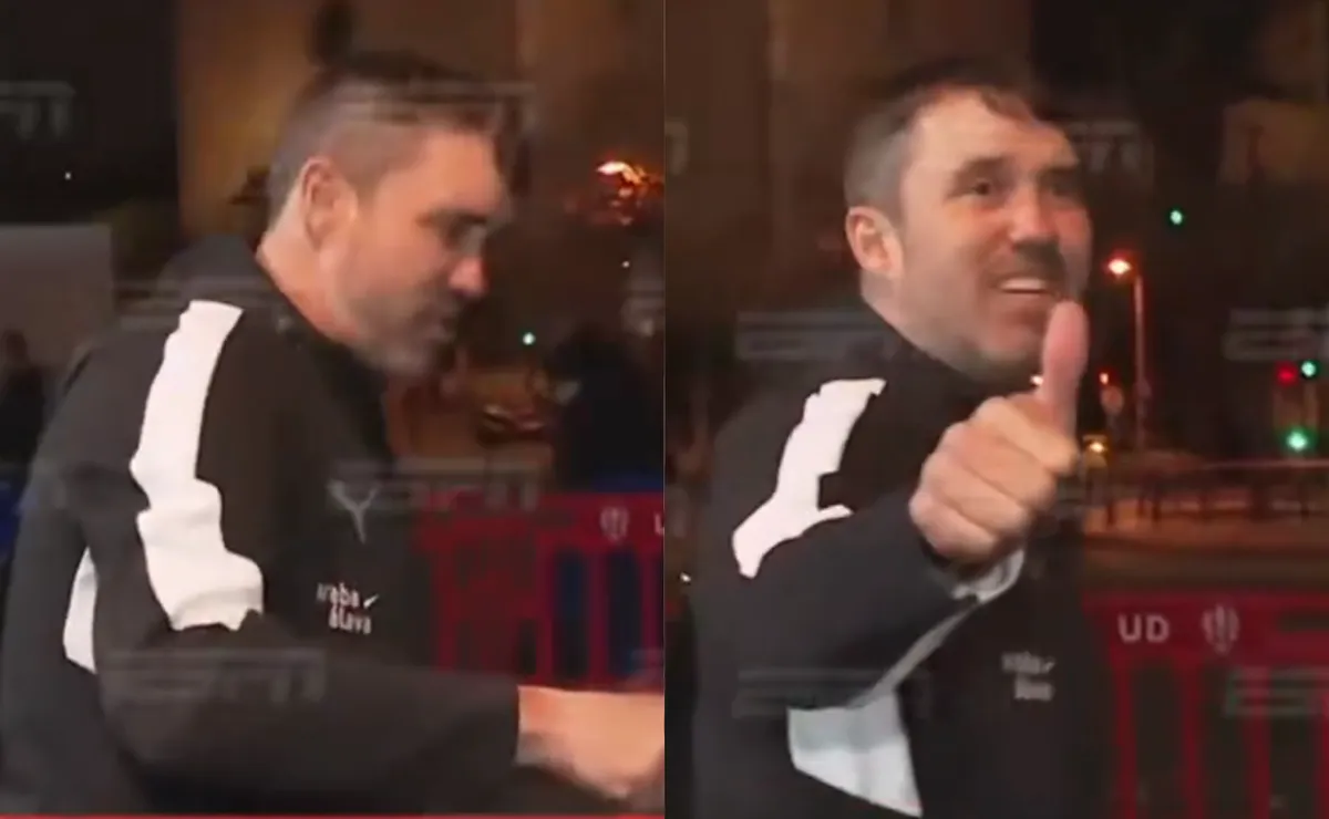 Coudet ya siente el cariño de los hinchas.