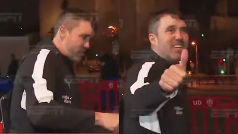 Coudet ya siente el cariño de los hinchas.