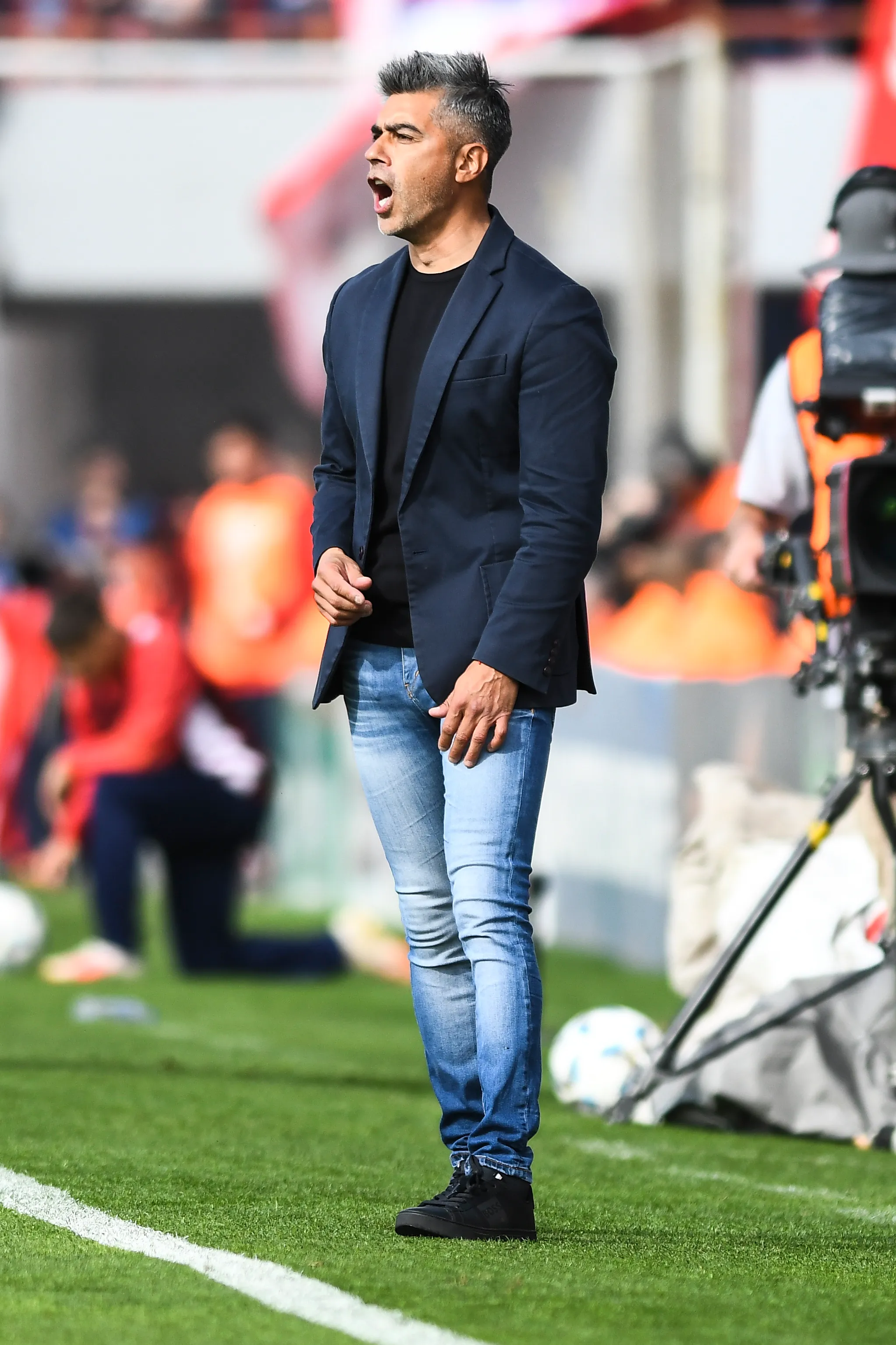 Marcelo Escudero dirigirá su segundo partido oficial como entrenador del primer equipo de River. (Getty Images)