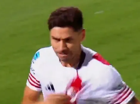 VIDEO: el particular gesto de Montiel tras convertirle a Independiente Rivadavia