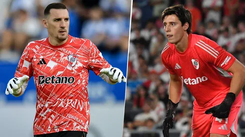 Franco Armani y Santiago Beltrán.