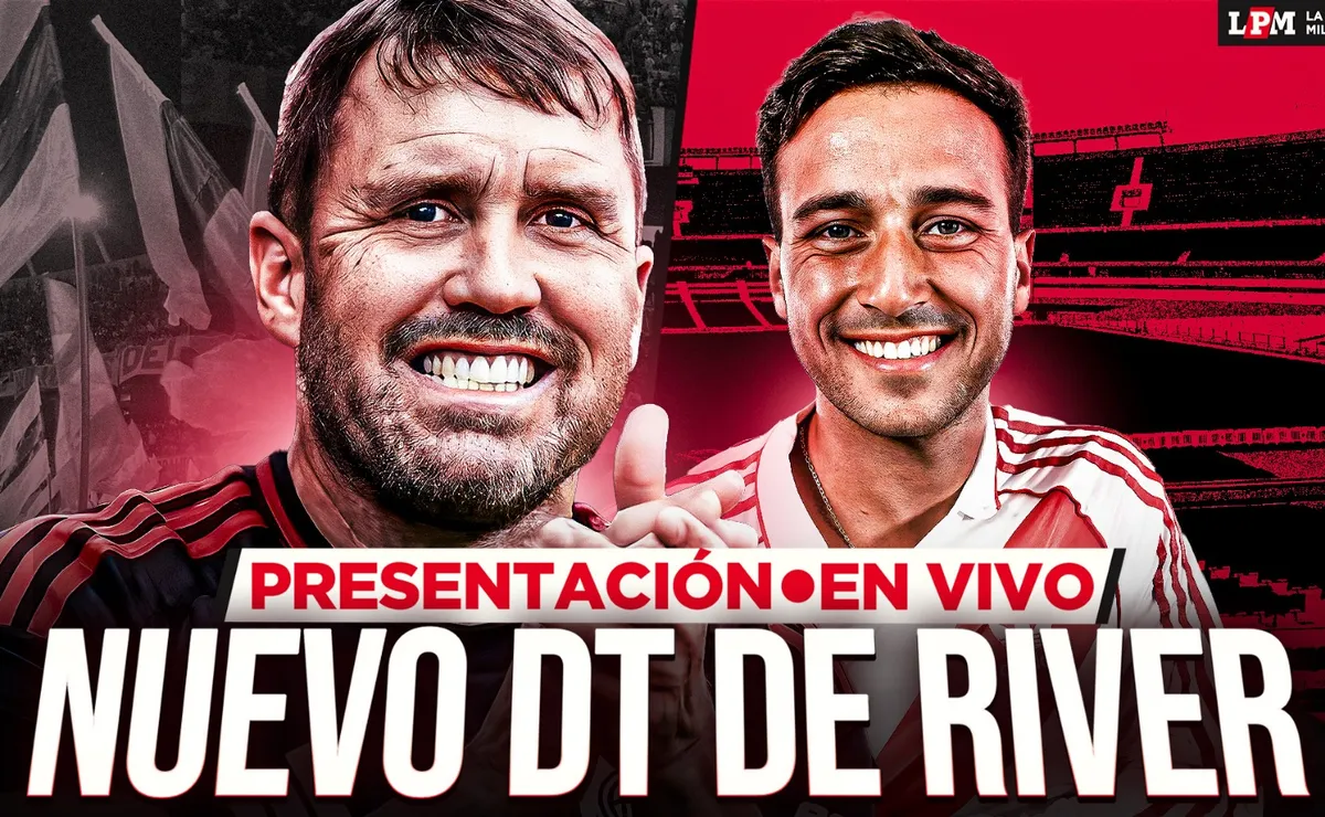 EN VIVO: seguí la conferencia de presentación del Chacho Coudet en River