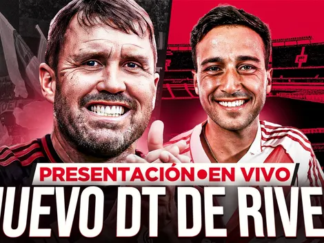 EN VIVO: seguí la conferencia de presentación del Chacho Coudet en River