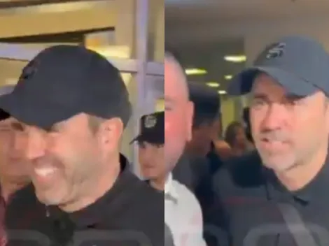 VIDEO | La broma del Chacho Coudet con los hinchas antes de asumir en River