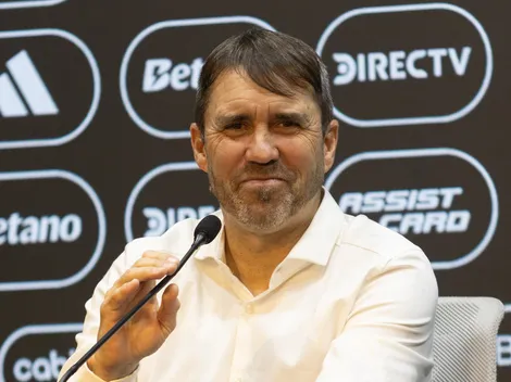 A pura broma y chistes, Coudet se presentó: el mensaje para el hincha, qué ADN le inculcará al plantel y "me gusta el lío, por eso vine"