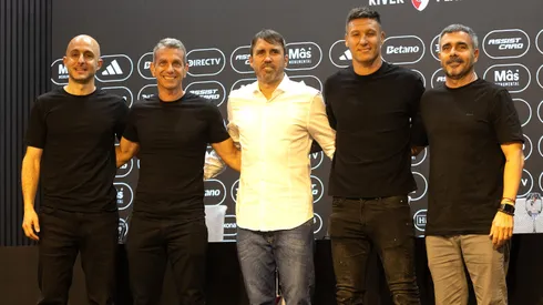 El Chacho dijo cómo será su círculo de trabajo en River.