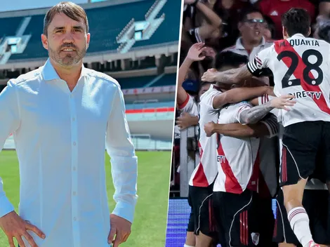 En su presentación, Coudet le envió un contundente mensaje a los jugadores de River: "No miro..."