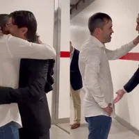 Reencuentro especial: los ex River que estuvieron en la presentación de Coudet