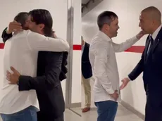 Reencuentro especial: los ex River que estuvieron en la presentación de Coudet