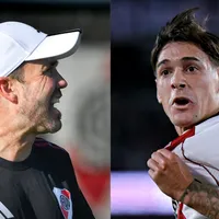 El mensaje de Martínez Quarta tras la primera práctica de Coudet como DT de River