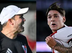 El mensaje de Martínez Quarta tras la primera práctica de Coudet como DT de River