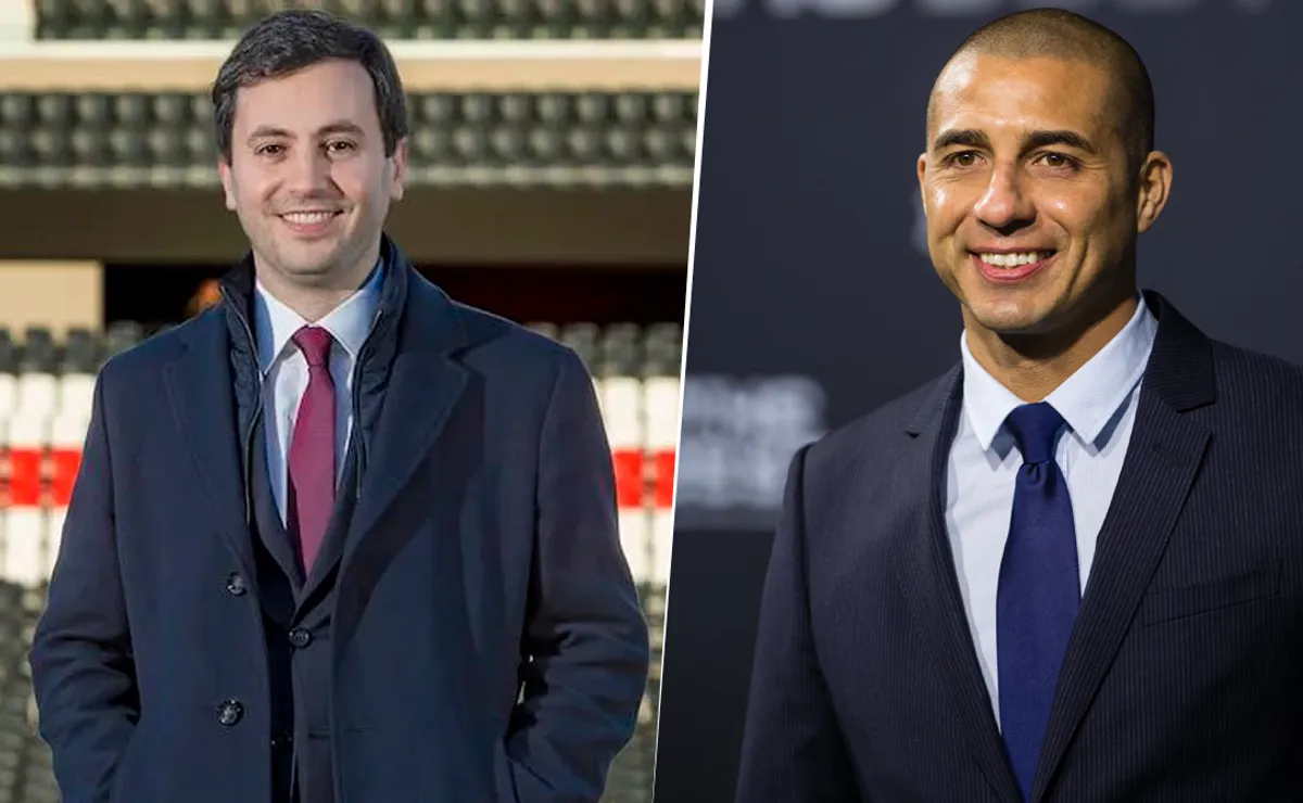 Stefano Di Carlo y David Trezeguet.