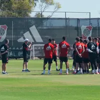 ¿Qué les dijo? Salió a la luz la primera charla del Chacho Coudet con el plantel de River