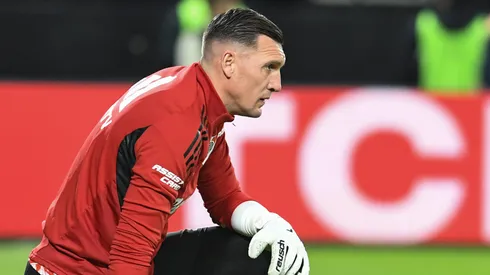 Armani apenas jugó medio tiempo contra Vélez en este 2025.