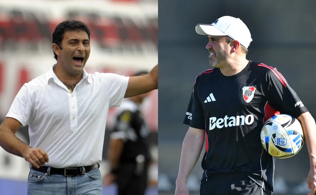 El ex River que fue compañero de Coudet y lo destacó como DT: 