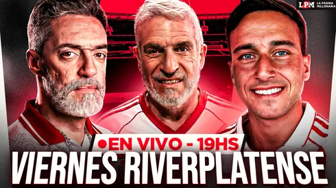 Prendete desde las 19.00 este viernes a una charla bien riverplatense.
