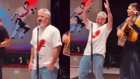 El festejo riverplatense de Ortega.