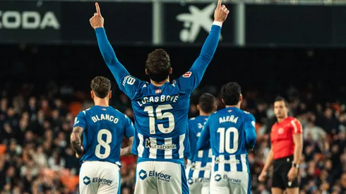 Gran presente de Lucas Boyé en España.