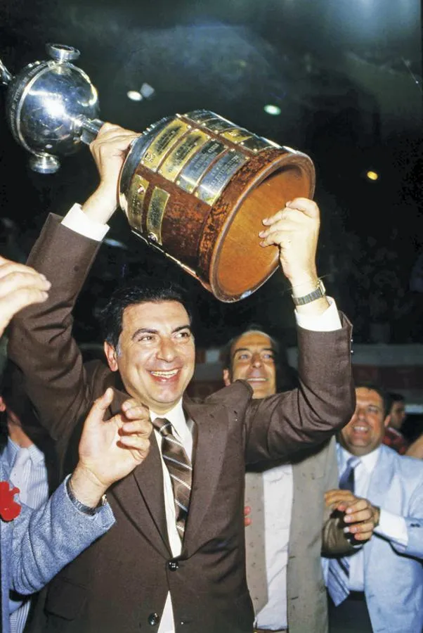 Hugo Santilli, presidente de River entre 1983 y 1989.