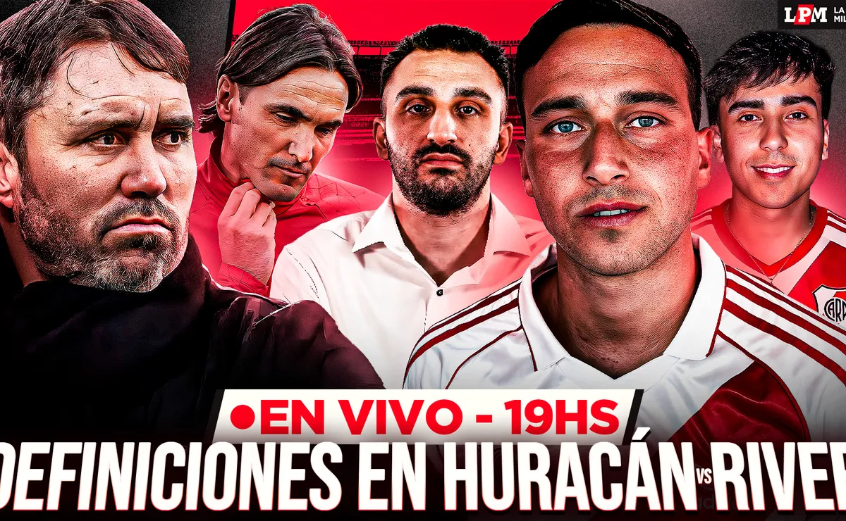 Definiciones de cómo se juega Huracán vs. River, el primer once de Coudet y más: programa completo del 10 de marzo