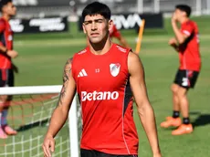 Cómo está Rivero del golpe que sufrió en la práctica: ¿juega vs. Huracán?