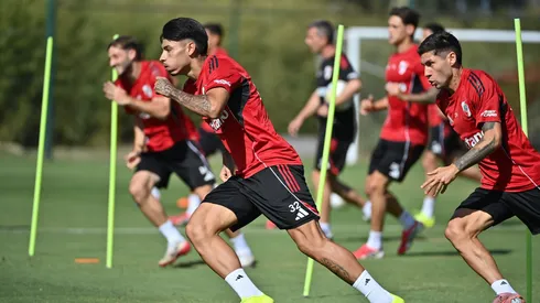 Las delanteras que probó Coudet.
