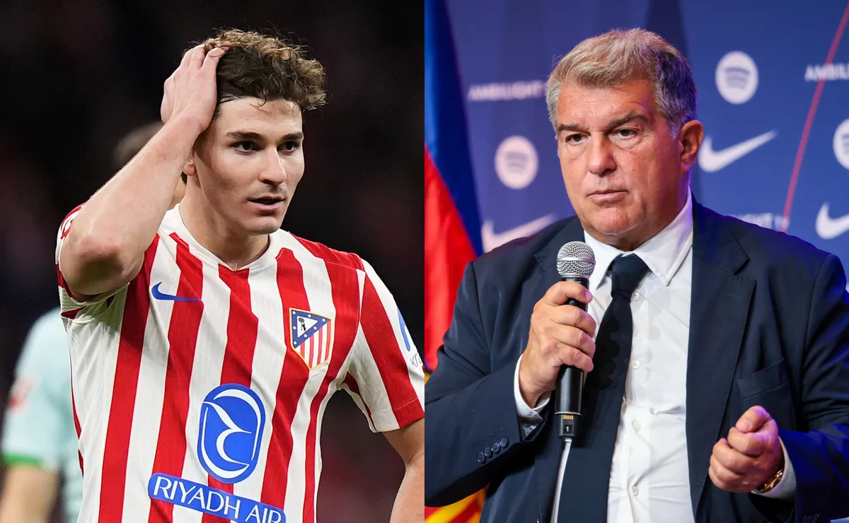Julián Álvarez sigue interesando en Barcelona.