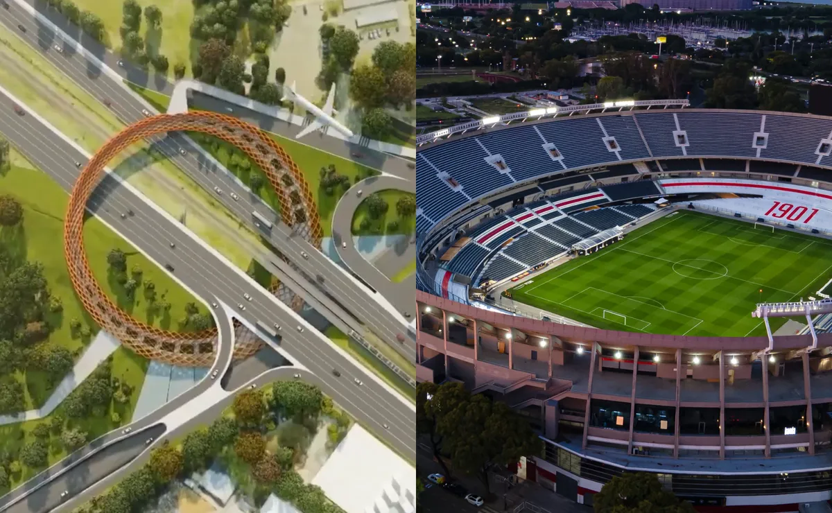 La obra afecta los accesos al Monumental.