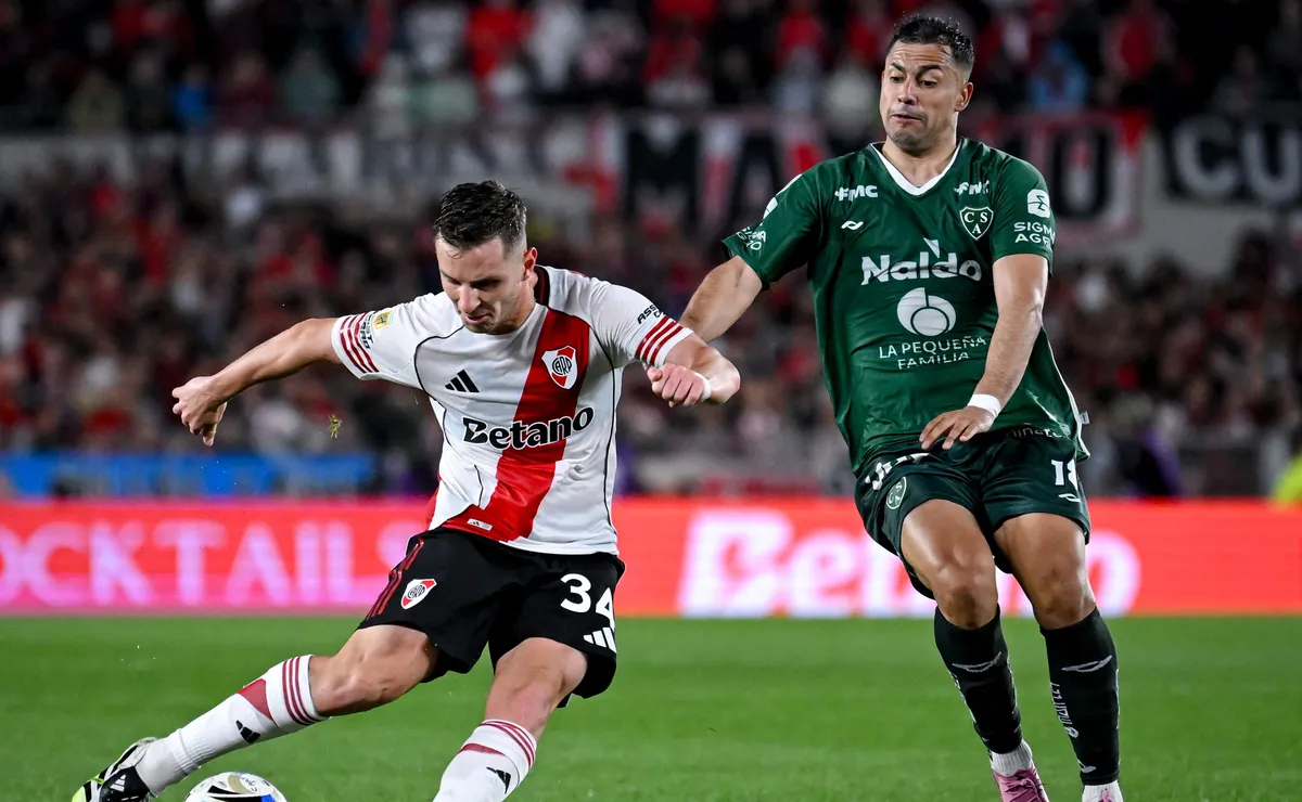 River se medirá con el Verde este domingo. Foto: Getty.