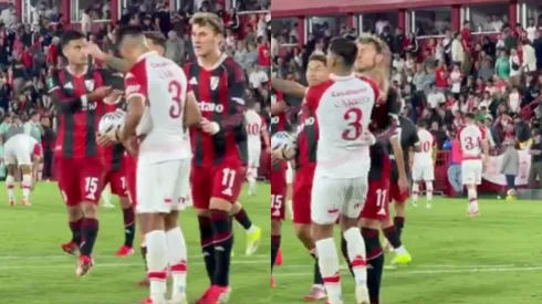 Video: Colidio se fue expulsado ante Huracán.
