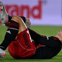 ¿Alarma en River? Por qué salió Driussi en el entretiempo contra Huracán