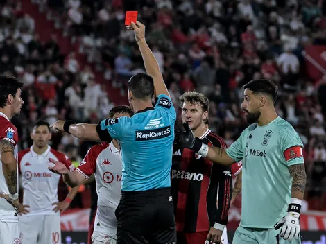 Antes de Colidio: la última expulsión a un jugador de River que entró desde el banco