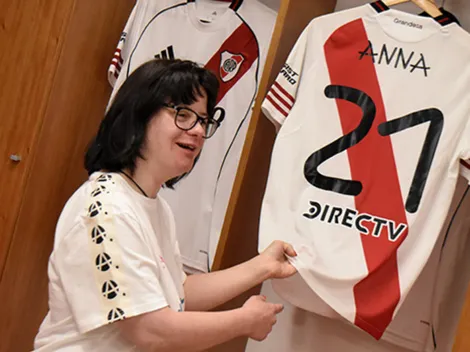 Por el Día del Síndrome de Down, la camiseta especial que usará River ante Sarmiento