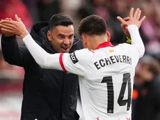 La profunda reflexión del DT de Girona sobre Echeverri tras su primer gol