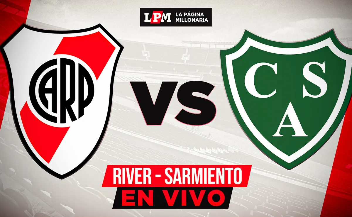 Seguí minuto a minuto River vs. Sarmiento.