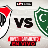 River 2-0 Sarmiento: resumen, goles y transmisión completa del partido