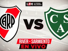 River 2-0 Sarmiento: resumen, goles y transmisión completa del partido