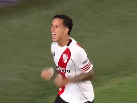 VIDEO: el gol de Sebastián Driussi para River contra Sarmiento