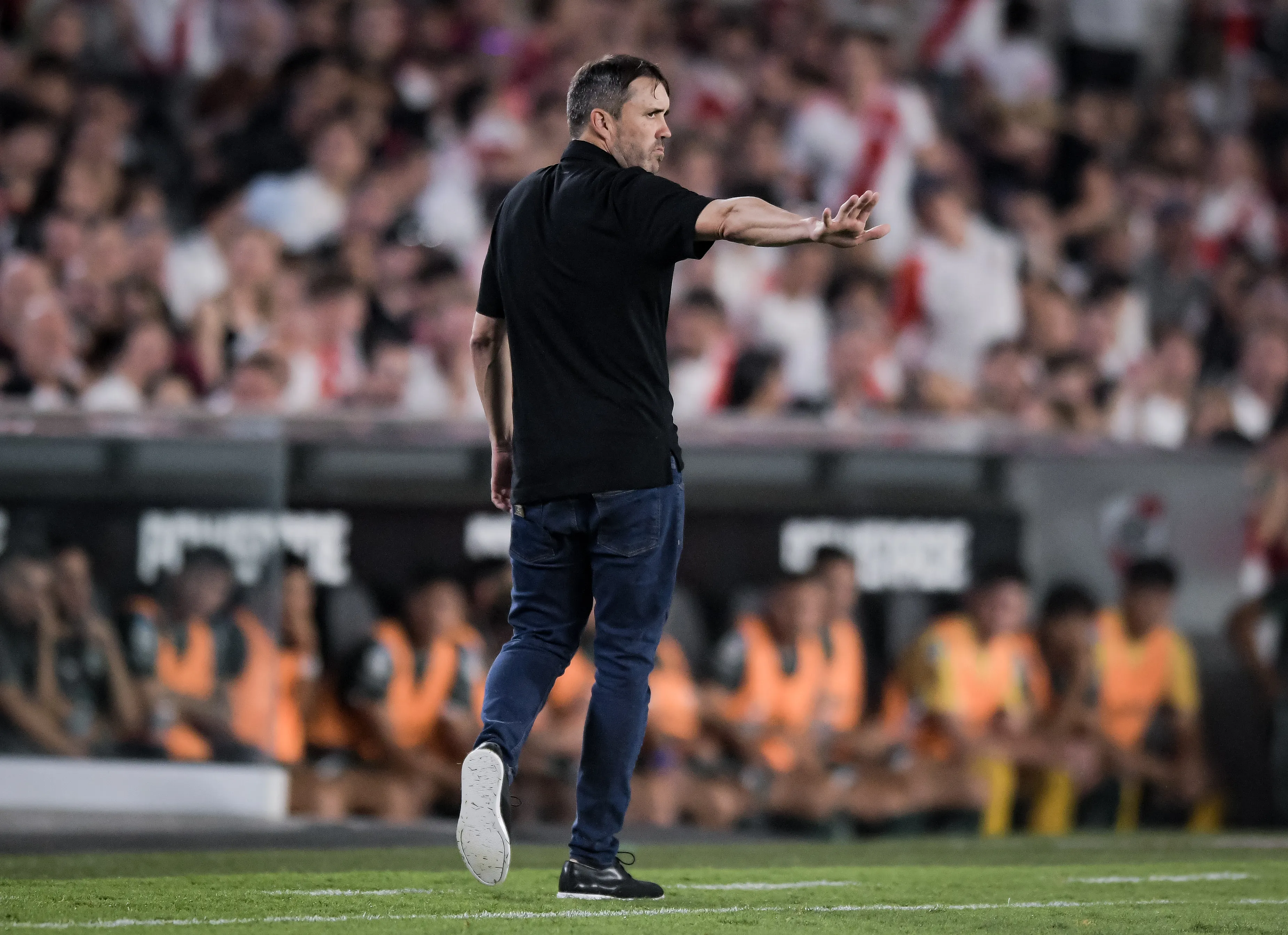 Coudet se fue con buenas sensaciones, pero marcó que hay margen para mejorar. (Getty Images)