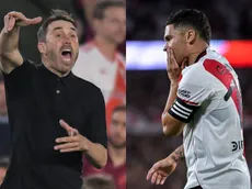 Coudet y Juanfer vivieron un momento desopilante: la sugerencia en un tiro libre y "hacé lo que quieras"