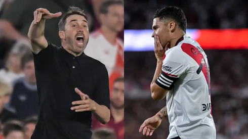 Qué le dijo el entrenador al 10 de River.